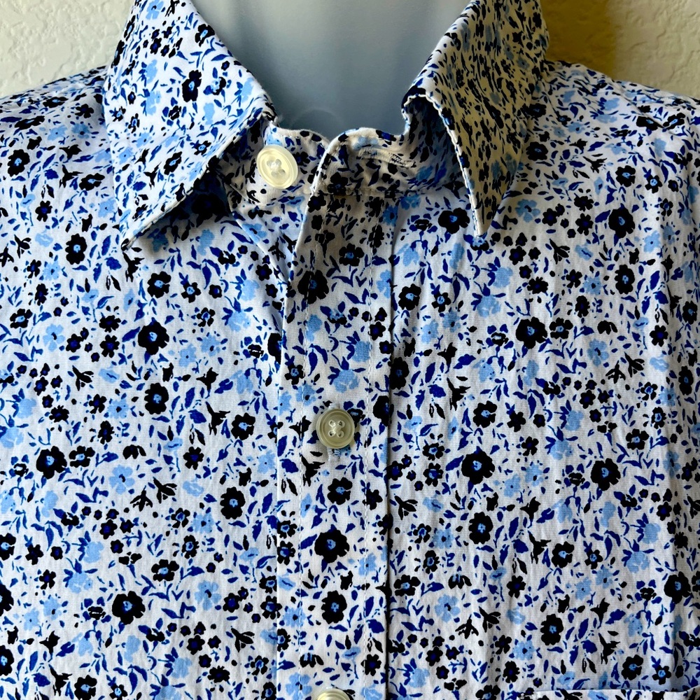 Club Room cotton shirt size L